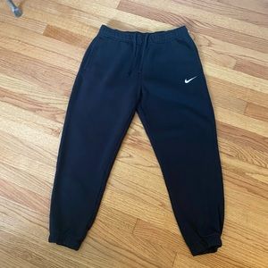 Nike womens sweatpants black